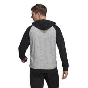 ADIDAS ESSENTIAL ΑΝΔΡΙΚΗ ΖΑΚΕΤΑ GK8906 GREY MEL/BLACK - Image 3