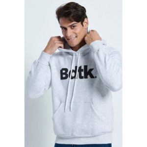 BODYTALK ΑΝΔΡΙΚΟ HOODIE ΑΝ.ΓΚΡΙ ΜΕΛΑΝΖΕ 1222-950025 - Image 1