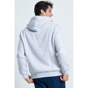 BODYTALK ΑΝΔΡΙΚΟ HOODIE ΑΝ.ΓΚΡΙ ΜΕΛΑΝΖΕ 1222-950025 - Image 3