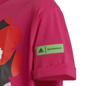 Adidas Marimekko graphic tee HA4032 fuschia - Image 3