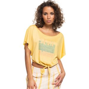 Roxy born to be crop top ERJZT05349 YHV0 yellow - Image 1
