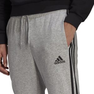 Adidas essentials fleece 3str pant GK8824 grey melange - Image 3