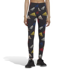 Adidas Essentials Multi-Colored Logo Leggings HL4467 - Image 1