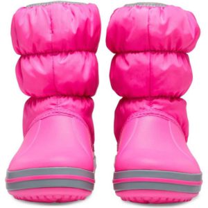 Crocs puff παιδικά μποτάκια 14613-6tr fuschia - Image 2