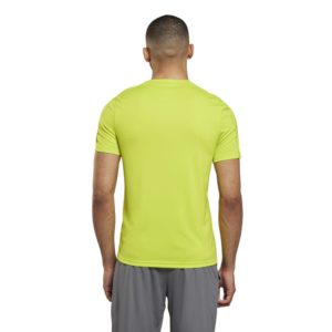 Reebok Training Tech Αθλητικό Ανδρικό T-shirt Acid Yellow  HL4299 - Image 3
