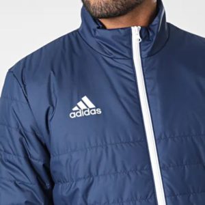 Adidas entrada 22 ανδρικό μπουφάν puffer ib6071 navy blue - Image 2
