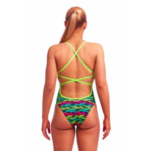 Funkita strapped in one piece γυναικείο μαγιο FKS034L71533 SPEED CHEAT multicolor - Image 2