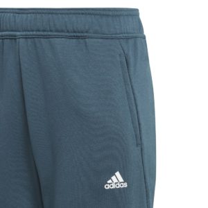 Adidas παιδικό παντελόνι φόρμας 3s tib pt IJ8726 πετρόλ - Image 4