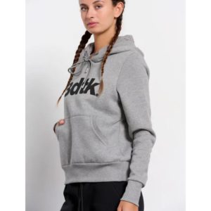 Body talk hoodie athleisure 1232-900225 54680 grey melange - Image 4