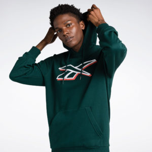 Reebok vector pack fleece hood 100071360 forest green - Image 3