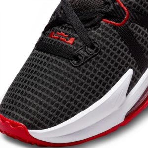 Nike Lebron witness 7 dm1123-005 black/university red - Image 5