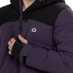 Emerson ανδρικό puffer 232.em10.15 purple/black - Image 2