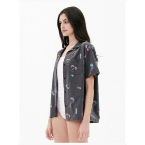Emerson γυναικείο πουκάμισο 221.ew61.21-PR283 dark grey - Image 3