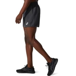 Asics 5in core short ανδρικό σορτς τρεξίματος 2011c336-020 grey - Image 3