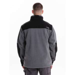 Emerson ανδρική ζακέτα fleece 242.EM11.108-GREY-BLACK - Image 3