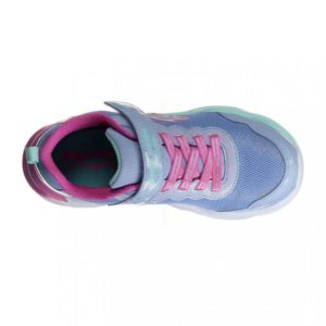 Skechers Lighted Gore & Strap Sparkle παιδικά παπούτσια με λαμπάκια 303717l/PWMT lilac - Image 3