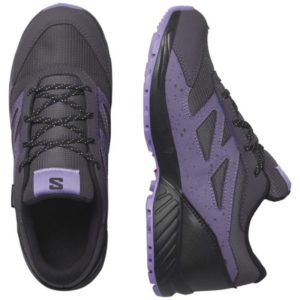Salomon outway αδιάβροχα εφηβικά παπούτσια 475616 grey/purple - Image 4