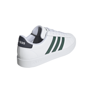 Adidas grand court cloufoam ανδρικά sneakers id4465 white/green/blue - Image 4