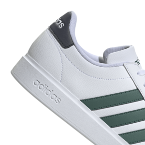Adidas grand court cloufoam ανδρικά sneakers id4465 white/green/blue - Image 5