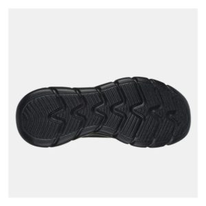Skechers engineered knit fashion lace up γυναικεία παπούτσια 117385 bbk black - Image 5