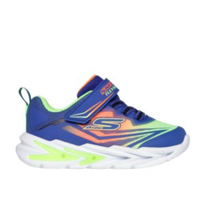 Skechers S-lights flex glow ultra βρεφικά παπούτσια 400139N-BLMT multicolor - Image 1