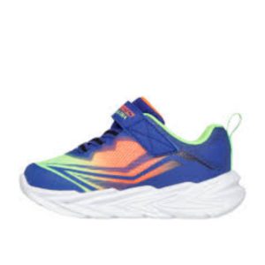 Skechers S-lights flex glow ultra βρεφικά παπούτσια 400139N-BLMT multicolor - Image 2