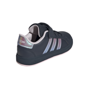 Adidas grand court K παιδικά παπούτσια sneakers IE3850 navy blue/iris - Image 3