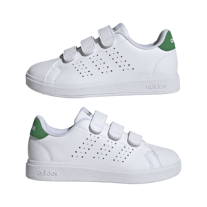 Adidas advantage base 2.0 παιδικά sneakers IE9019 white/green - Image 8