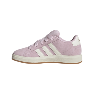 Adidas grand court k εφηβικά sneakers suede JP5895 pink/white/gumsole - Image 5