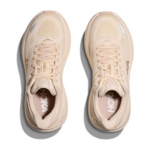 Hoka Bondi 9 γυναικεία παπούτσια running 1162012-vch beige/gold - Image 3