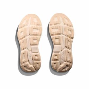 Hoka Bondi 9 γυναικεία παπούτσια running 1162012-vch beige/gold - Image 4