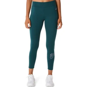 Asics women's tight logo γυναικείο κολάν 7/8 2032C943-300 tea green/pink - Image 5