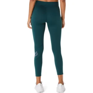 Asics women's tight logo γυναικείο κολάν 7/8 2032C943-300 tea green/pink - Image 4