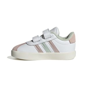 Adidas VL court 3.0 cf βρεφικά snaekers IH4951 white/pink/veraman - Image 5