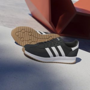 Adidas Run 70's ανδρικά παπούτσια sneakers IH8585 black/white - Image 3