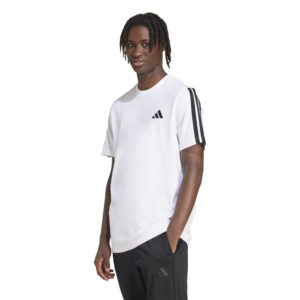 Adidas t-shirt 3 str ανδρικο μακό JV6784 white/black - Image 4