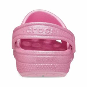 Crocs classic cloq παιδικά σαμπό 206993-6xe pink tweed glitter - Image 4