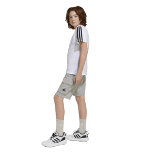 Adidas essentials cargo shorts kids παιδική βερμούδα JE3973 grey melange - Image 4