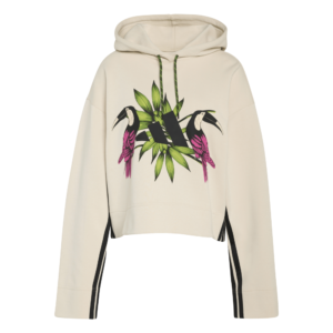 Adidas X farm rio γυναικείο hoodie KS8031 beige