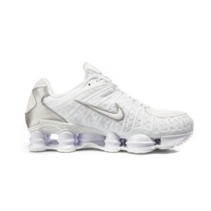 Nike Shox tl unisex παπούτσια sneakers ar3595-100 white/metallic silver